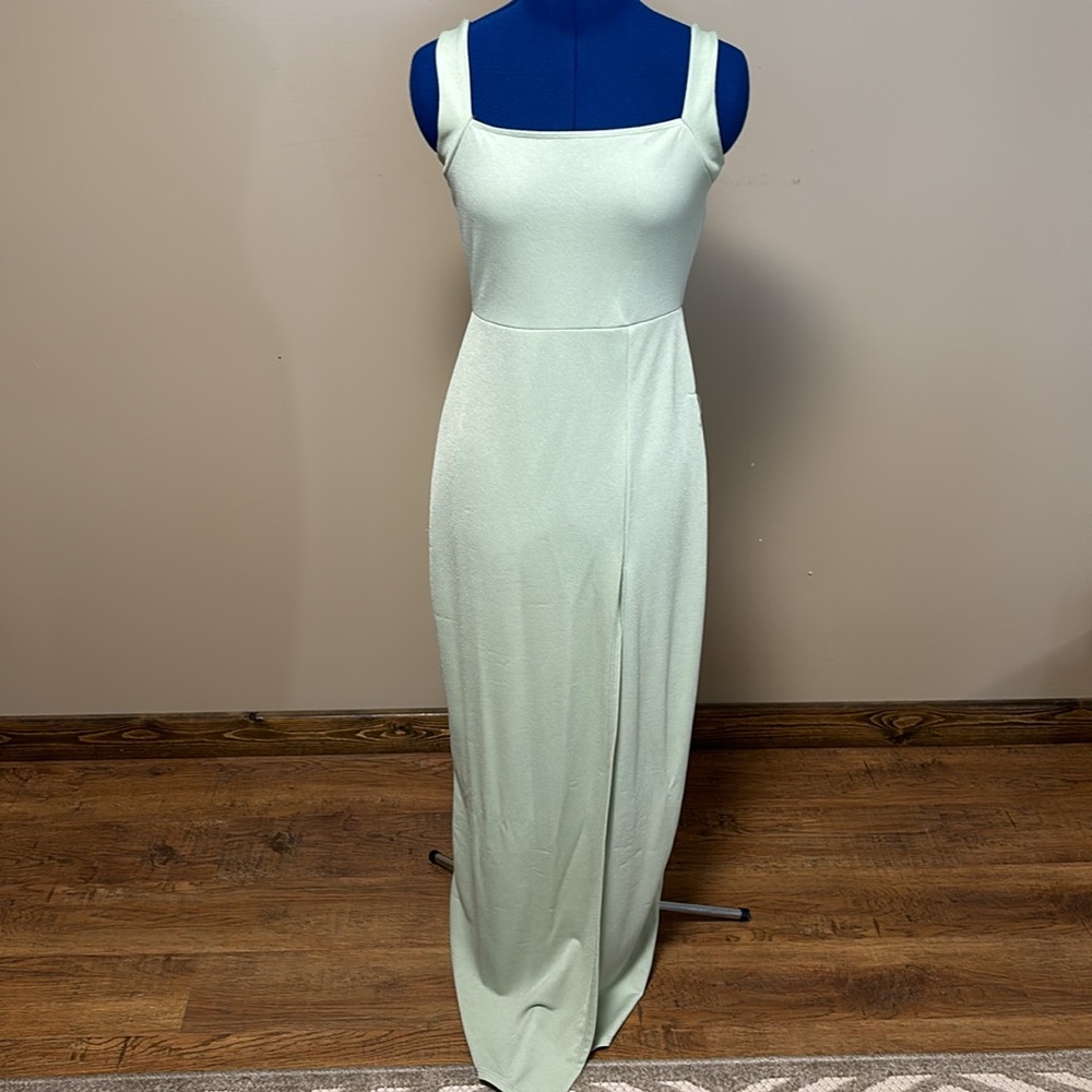 Pretty Little Things Straight Neck Maxi Dress - Picture 6 of 10